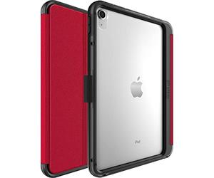 Cover OtterBox Symmetry Folio Case per iPad 10.ª gen 2022, 11.ª gen 2025 (A16), antishock e cadute, custodia Folio protettiva sottile, testata a norme MIL-STD 810G, Rosso