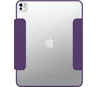OtterBox Cover Symmetry Folio Case per iPad Pro 13" (2024), antishock e cadute, custodia Folio protettiva sottile, testata a norme MIL-STD 810G, Viola, Senza Retail Package
