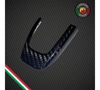 Cover Parte inferiore Volante in VERO CARBONIO Fiat Abarth 500 595 695 Pre Rest