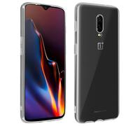 Cover + Pellicola Vetro Temperato Trasparente OnePlus 6T