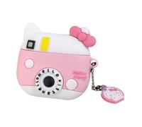 Cover per auricolari Hello Kitty a forma di fotocamera, compatibile con Apple AirPods 1, 2, 3 e AirPods Pro. Custodia per cuffie wireless Bluetooth.