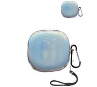 Cover per auricolari SHOKZ OpenFit 2 Core, yystao morbido silicone compatibile con SHOKZ OpenFit 2 Core, con cordino da collo, antipolvere, antiurto e durevole, blu