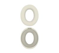 Cover per Beats Studio Pro - Cover protettiva in silicone per cuffie, custodia over-ear antipolvere, leggera e resistente (Bianco)