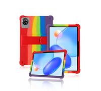 Cover per Blackview Tab 20 WiFi 10.1 Pollici Tablet Più Nuovo Yystao Bambini Morbido Silicone Tablet Cover Compatibile con Blackview Tab 20 WiFi, Supporto Regolabile (Arcobaleno)