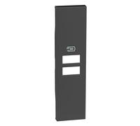 Cover 1 modulo per caricatori USB colore NERO Bticino living now kG13C
