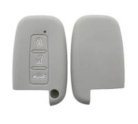 Cover per chiave auto Custodia in silicone per chiave auto A+ per Kia, per Optima, per K5, per Rio, per Sonata, per Elantra(Gray)