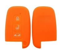 Cover per chiave auto Custodia in silicone per chiave auto A+ per Kia, per Optima, per K5, per Rio, per Sonata, per Elantra(Orange)
