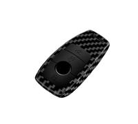 Cover Per Chiave Auto In Fibra Di Carbonio ABS Per Mercedes Per Benz C E S G GLC CLE CLA GLB GLS W177 W205 W213 W222 X167 AMG(Carbon B)