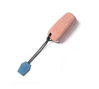 Cover per chiavi dell'auto Custodia per chiave auto in pelle scamosciata A+ per Ford, per Edge, per F-250, per F-150, per Mustang,per Fusion(Pink)