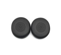 Cover per cuffie, compatibile con Jabra Evolve2 75, cuscinetti auricolari in schiuma, nero