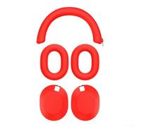 Cover per cuffie in silicone personalizzata per Sony WH1000XM6, garantisce protezione dal sudore e un uso confortevole durante le attività (rosso)