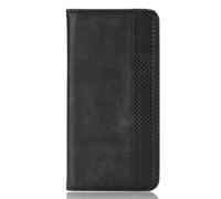 Cover per Doogee Note 59 Pro Case Cover,Cuscio retro magnetico del telefono,Progetto del portafoglio con copertura del caso Flip in pelle -Black