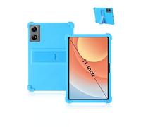 Cover per DOOGEE Tab G6+ Tablet 11 Pollici 2025 Yystao Bambini Morbido Silicone Tablet Cover Compatibile con DOOGEE Tab G6+, Supporto Regolabile (Azurblu)