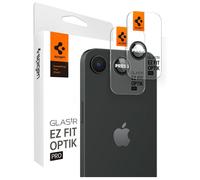 Cover per fotocamera iPhone 16e Spigen Optik Pro NERA