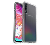 Cover per Galaxy A70 OtterBox Symmetry Clear, resistente a shock e cadute fino a 2 metri, cover sottile, testata 3x vs norme anti caduta MIL-STD 810G,Trasparente