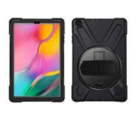 Cover per Galaxy Tab A 10.1 2019 Hybrid Manico Cavalletto Tracolla Nero