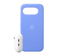 Cover per Google Pixel 10a - Realizzata in plastica riciclata, sottoposta a test di resistenza alle cadute - viola lavanda + Caricatore rapido Pixel Flex Dual Port 67 W USB-C (Made by Google)