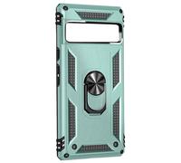 Cover per Google Pixel 7a antiurto ibrida anello funzione supporto verde