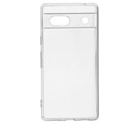 Cover per Google Pixel 7a silicone flessibile sottile e leggera trasparente
