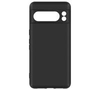 Cover per Google Pixel 8 Pro silicone semirigido con cinturino nera