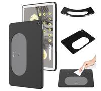 Cover per Google Pixel Tablet, Custodia in TPU Tinta Unita, Case in Silicone Morbido, Custodia in gomma antiurto sottile Cover per Google Pixel Tablet-Nero