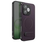 Cover per Honor 600 Lite Effetto Carbonio Compatibile /2 con Cavalletto