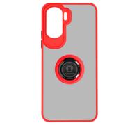 Cover per Honor 90 Lite anello metallico supporto bordo rosso