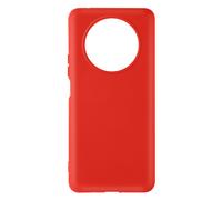 Cover per Honor Magic 4 Lite in Silicone Semi-rigido Soft-touch rossa