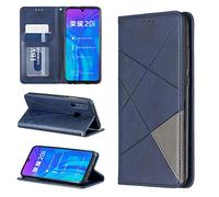 Cover per Huawei Honor 20E ,Custodia per Huawei P Smart+ 2019 POT-AL00 / Honor 10i HRY-LX1T / Honor 20 Lite HRY-L21T / Honor 20i HRY-AL00T / Enjoy 9S Custodia Portafoglio in pelle Flip Case Blue