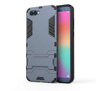 Cover per Huawei Honor V8, MHHQ, in materiale ibrido 2 in 1, in poliuretano termoplastico e policarbonato, doppio strato Huawei Honor View 10 Black Plus Gray