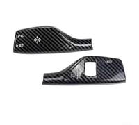 Cover per interruttore Luci per bmw per Serie 1 3 5 7 ABS Nero per stile | Design nero elegante, migliora interni auto, previene usura, compatibile modelli specifici, look premium