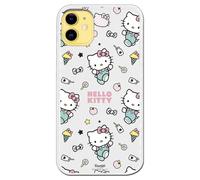 Personalaizer Cover per iPhone 11 - Hello Kitty patron stickers