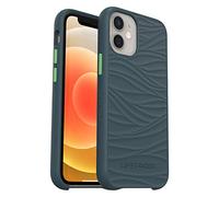 Cover per iPhone 12 mini LifeProof Wake,resistente a shock e cadute fino a 2 metri, cover sottile protettiva, progettata in modo sostenibile da plastica riciclata da oceani, Grigio