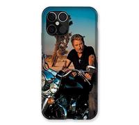 Cover per iPhone 12 Pro Max Johnny Hallyday Moto