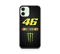 Cover per iPhone 12 Silicone TPU Valentino Rossi Moto The Doctor 46 GP Racing Biker