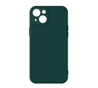 Cover per iPhone 13 Mini Semi-rigida in Silicone Soft-touch Verde Smeraldo