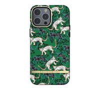 Richmond & Finch Custodia Per Telefono Progettata Per iPhone 13 Pro Max Custodie, 6.7 Pollici, Custodia a Prova Di Caduta, Bordi Rialzati Antiurto, Custodia Protettiva, Leopardo Verde