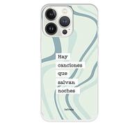 Cover per iPhone 13 Pro Ufficiale Defreds Hay Canciones Che Salvan Noches [Silicone trasparente]. Cover per iPhone in silicone flessibile con licenza ufficiale Defreds