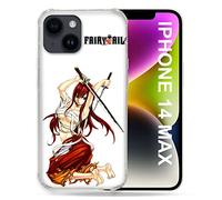 Cover per Iphone 14 Plus (6.7) Manga Fairy Tail Erza