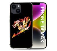 Cover per Iphone 14 Plus (6.7) Manga Fairy Tail Logo Nero