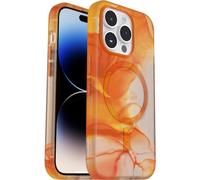 Cover per iPhone 14 Pro OtterBox Slim & Sturdy con MagSafe, resistente a shock e cadute; cover ultrasottile, protettiva, leggera, testata a norme anti caduta MIL-STD 810G, Arancia