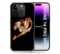 Cover per Iphone 14 Pro Plus (6.7) Manga Fairy Tail Logo Nero