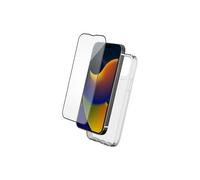 Cover per iPhone 15 Plus e salvadisplay in vetro temperato con SmartFrame