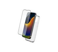 Cover per iPhone 15 Pro Max e salvadisplay in vetro 2,5D con SmartFrame
