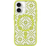 Cover per iPhone 16 OtterBox Symmetry Seires Clear MagSafe, resistente a shock e cadute fino; sottile, testata 3x norme MIL-STD 810G, Trasparente/Giallo