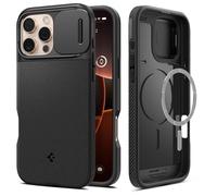 Cover per iPhone 16 Pro Max Optik Armor MagFit Compatibile con MagSafe Nero