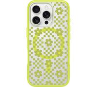 Cover per iPhone 16 Pro OtterBox Symmetry Seires Clear MagSafe, resistente a shock e cadute fino; sottile, testata 3x norme MIL-STD 810G, Trasparente/Giallo