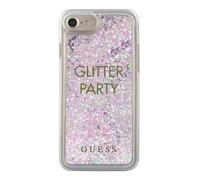 Custodia Guess Liquid Glitter Party per iPhone 6/7/8/SE 2020, viola - Nouvo