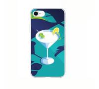 Cover per iPhone SE 2022/SE/8/7/6S/6 Ibrida con Motivi Stampati