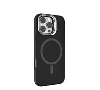 Cover per iPhone Supporto CV47 Stand Vetro Protezione Camera MagSafe Nero